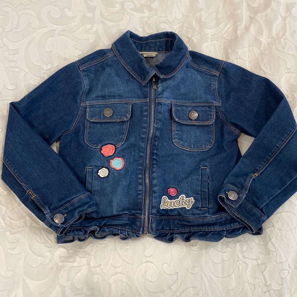 Girls LUCKY BRAND denim jacket